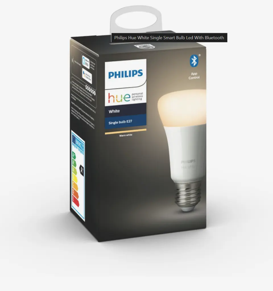 Mourixa-Philips Hue White Single Smart Bulb Led With Bluetooth-03.webp
