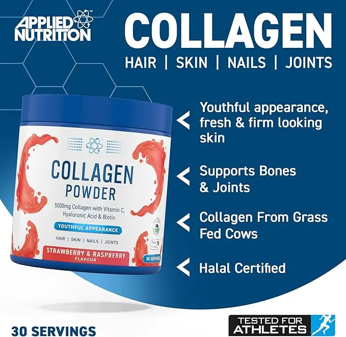 COLLAGEN 165G - STRAWBERRY AND RASPBERRY mourixa qatar 2.webp