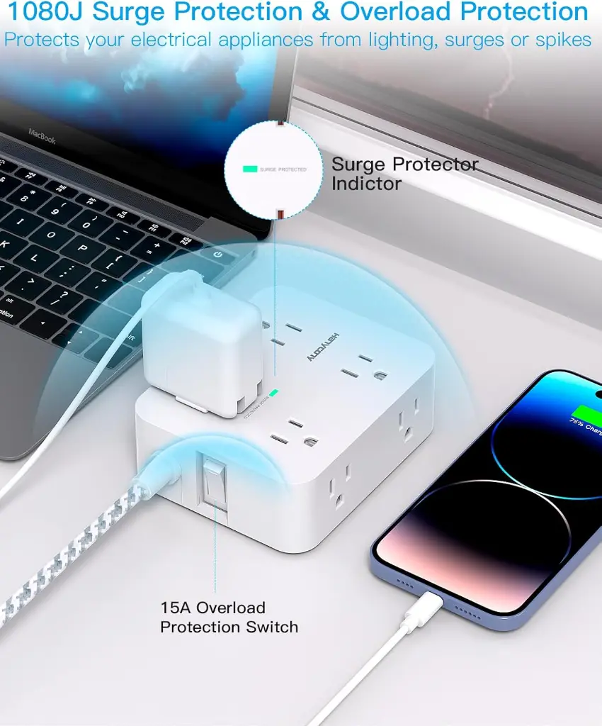 Mourixa-Surge Protector Power Strip - HANYCONY-03.webp