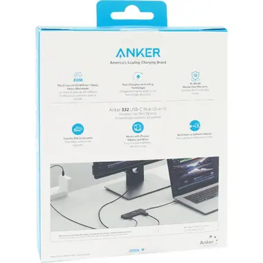 Anker 332 5-in-1 Multi-port Station mourixa qatar  2.webp