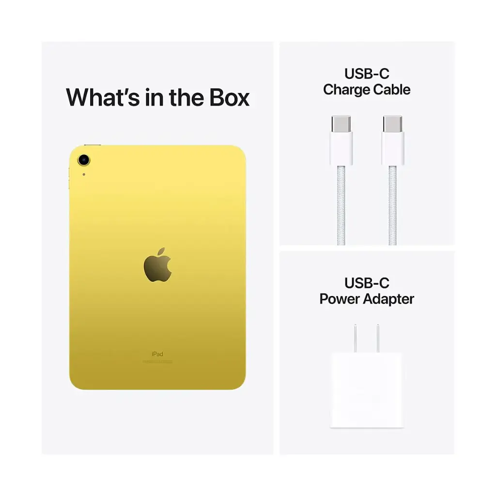 Apple iPad 10th Generation - 64GB - Yellow mourixa qatar 1.webp