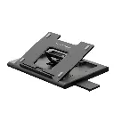 Powerology Multi-Functional Pro Hub Macbook and Laptop Stand with 100W PD and Wireless Charger- Black