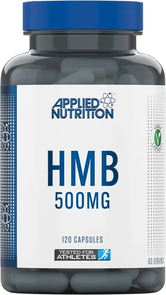 Applied Nutrition HMB Supplement - HMB 500mg Capsules (120 Capsules - 60 Servings)