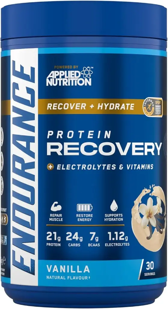 Applied Nutrition Endurance - Post Exercise Recovery Drink-1.5kg - 30 Servings- Vanilla