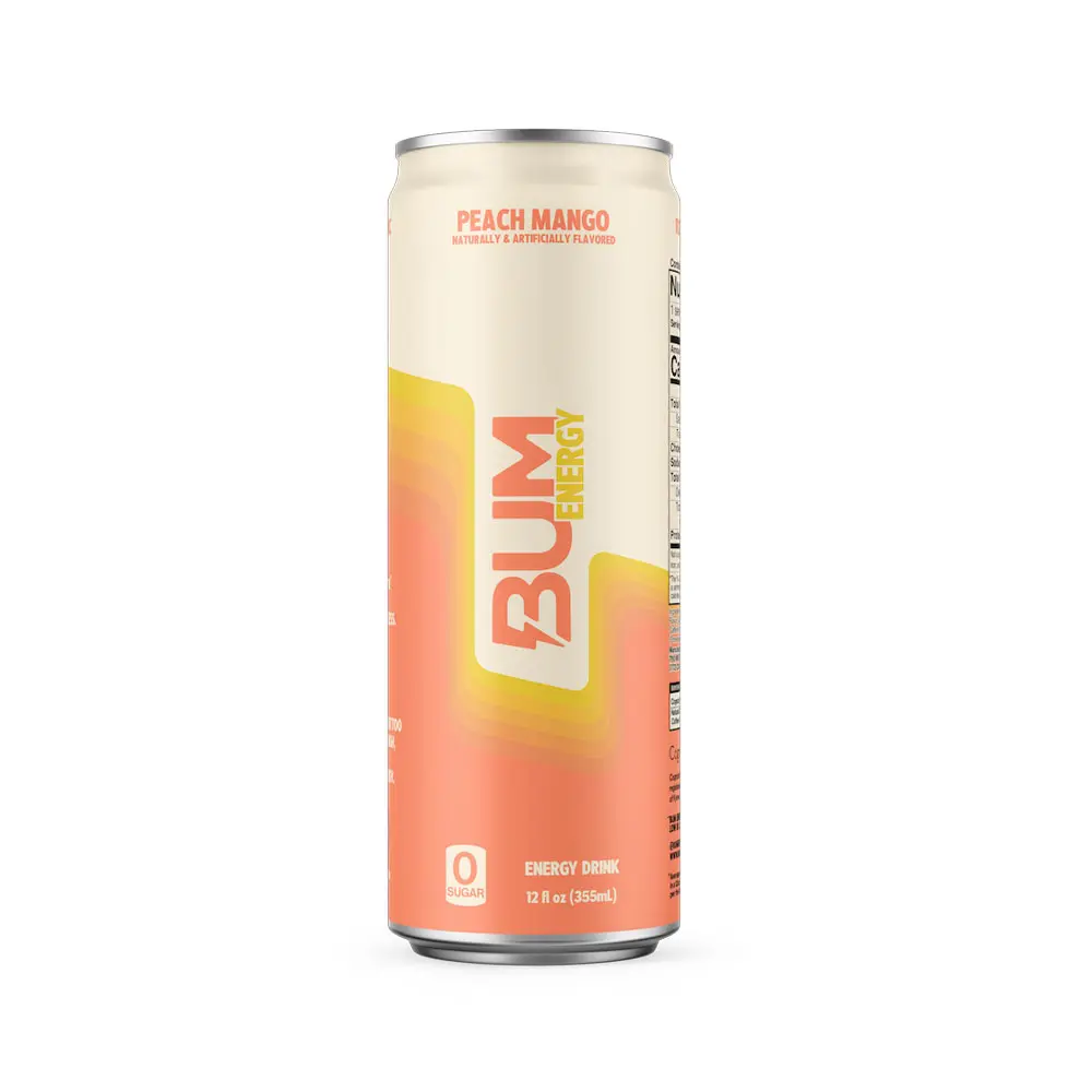 BUM ENERGY PEACH MANGO 355 ML