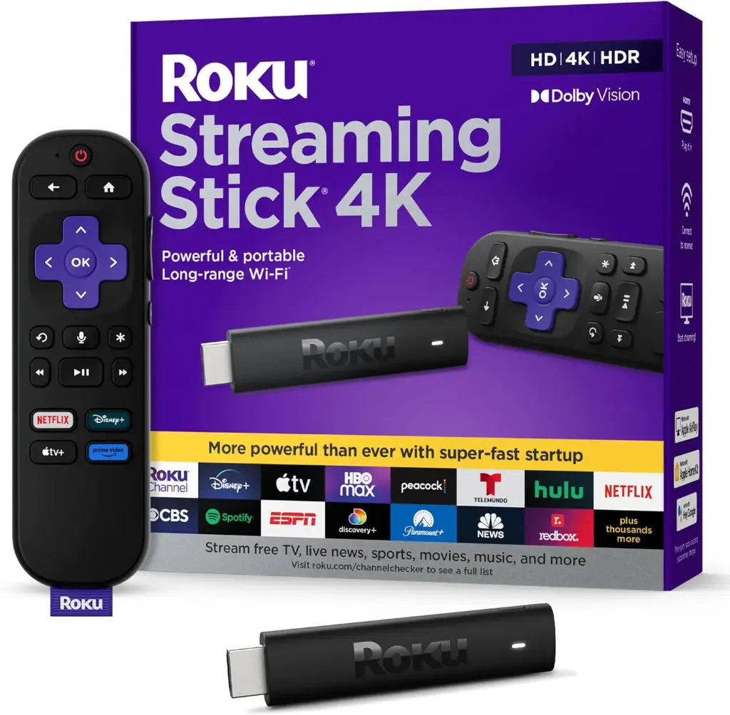 Roku Streaming Device 4K HDR with Dolby Vision Controls