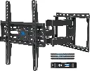 Mounting Dream TV Wall Mount for 32-65 Inch Television, Mount with Swivel and Tilt, Full Motion Bracket with Articulating Dual Arms