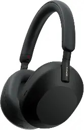 Sony WH-1000XM5 Noise Cancelling Wireless Over-Ear Headphones, Bluetooth, Clear Call Quality, Hi-Res, Up to 30hr Battery Life, Quick Charge, Alexa & Google Assistant, iOS & Android - Black