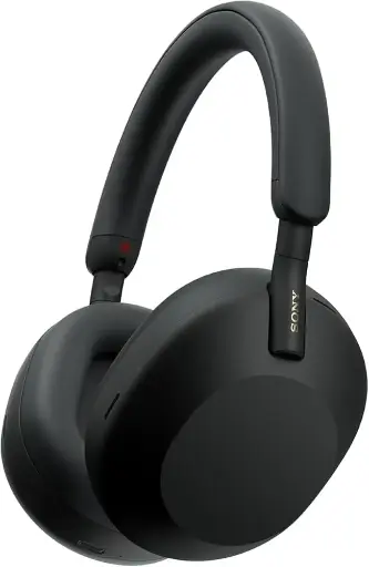 Sony WH-1000XM5 Noise Cancelling Wireless Over-Ear Headphones, Bluetooth, Clear Call Quality, Hi-Res, Up to 30hr Battery Life, Quick Charge, Alexa & Google Assistant, iOS & Android - Black