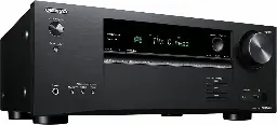 Onkyo TX-NR6100 7.2 Channel 8K Smart AV Receiver - THX Certified, Works with Sonos Certified, and Ultimate 4K Gaming Experience 