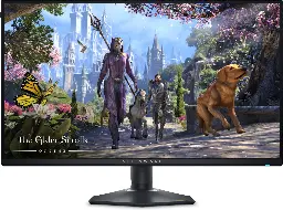 Dell Alienware AW2725QF Gaming Monitor, 27" IPS Display, Up to 4K UHD Resolution, Up to 360Hz Refresh Rate, 0.5ms (GtG) Response Time, NVIDIA G-Sync Technology, Black | 210-BNHT