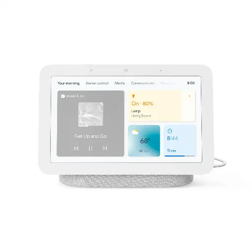 [GA01331-US] Google Nest Hub 2nd Gen - Smart Home Display with Google Assistant - Chalk