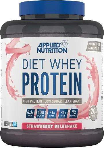 [TPS040] Applied Nutrition Diet Whey High Protein Powder Supplement-Strawberry Milkshake