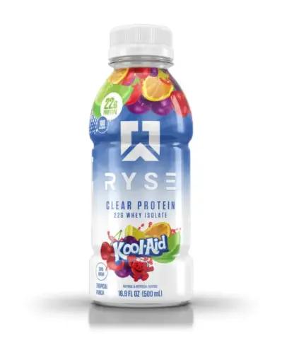 [TPS063] RYSE Clear Protein Shake - Kool-Aid Tropical Punch - Refreshing Ready-to-Drink Beverage 500ML