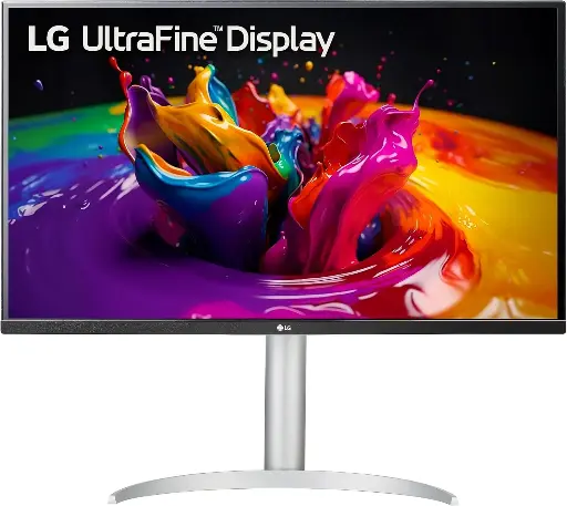 [32UP83AK-W.AUS] LG 32-inch Ultrafine 4K UHD (3840 x 2160) IPS Computer Monitor, 60Hz, HDR10, Built-in Speaker, Reader Mode, HDMI, DisplayPort, USB Type-C 60W PD, Tilt/Height/Pivot Adjustable Stand